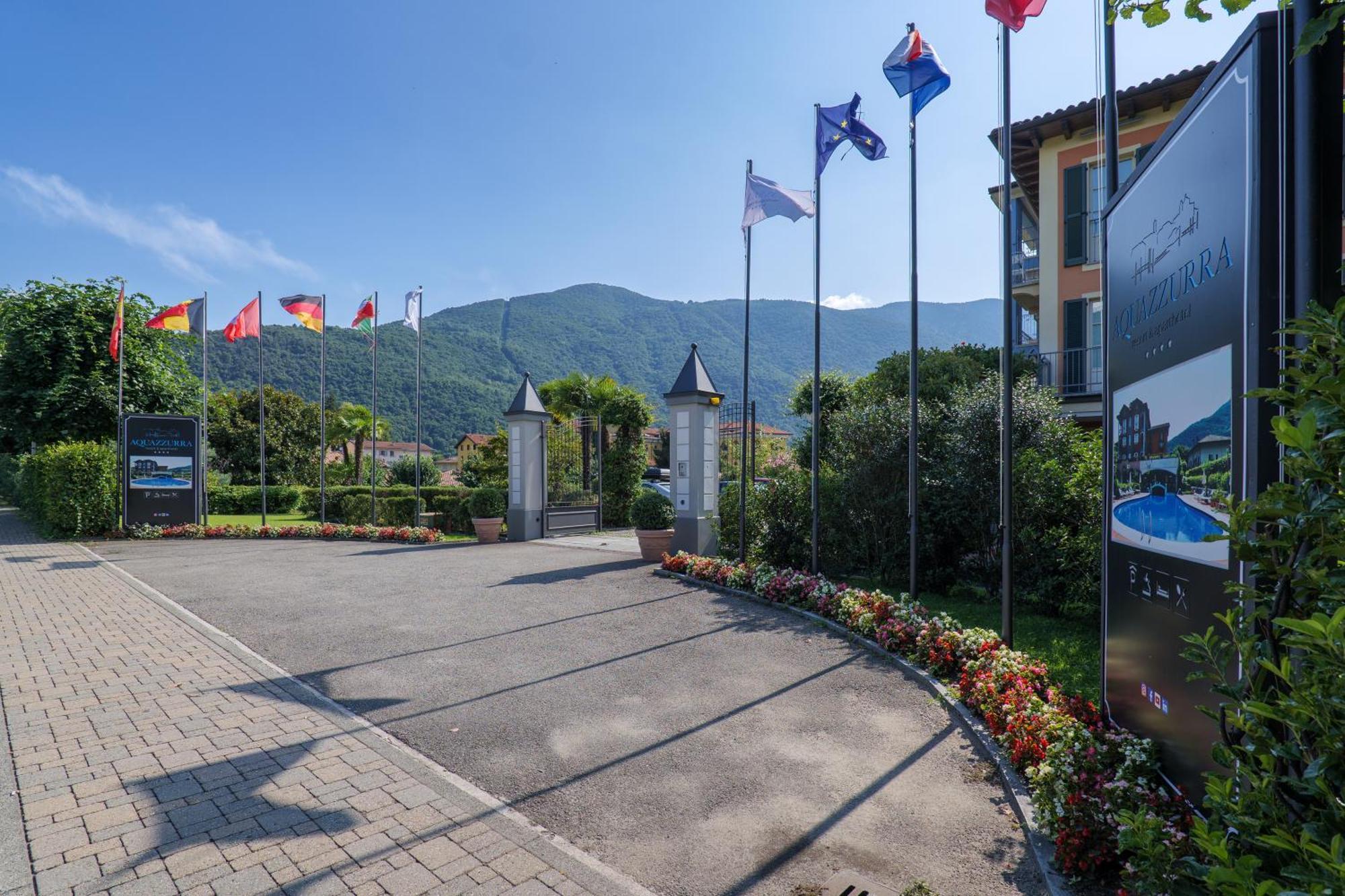 Aquazzurra Resort & Aparthotel Канобио Екстериор снимка